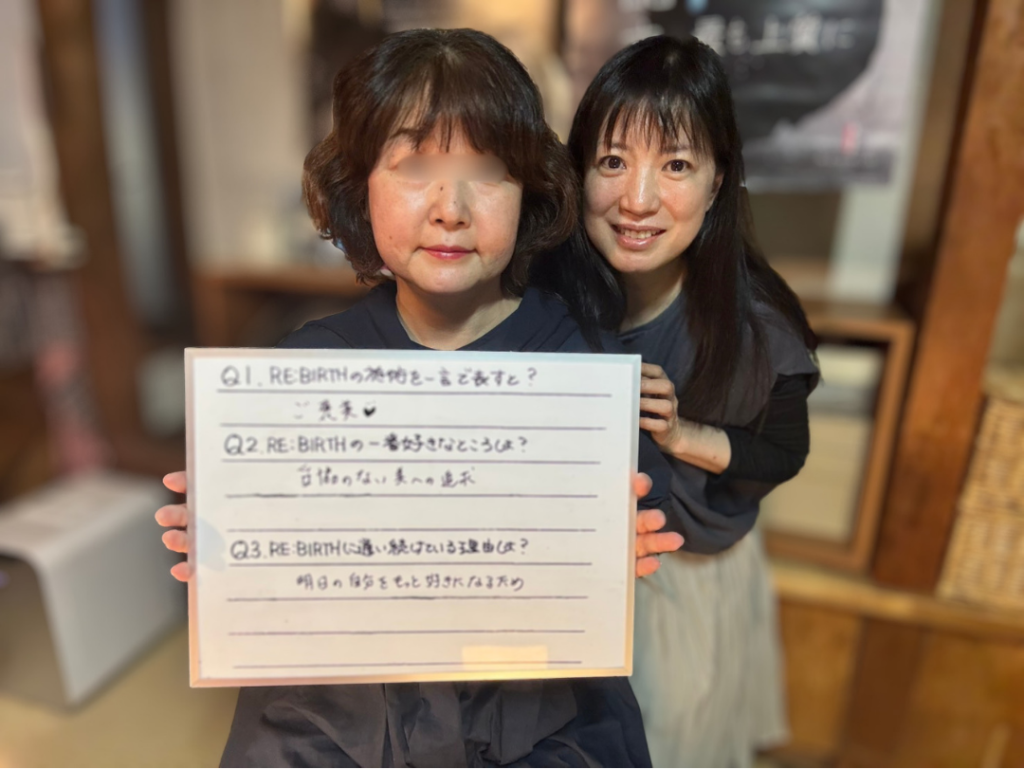 M.E様とのツーショット写真